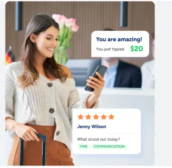 Digital Tipping for Valet